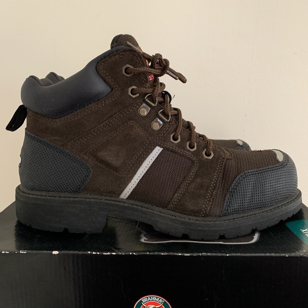 Brahma Steel Toe boots w/ Box